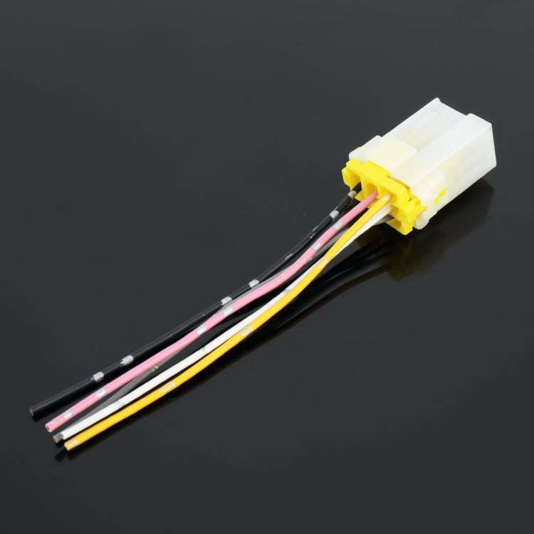 10 PCS 5 PIN Relay Holder Base with Wire, 5 PIN