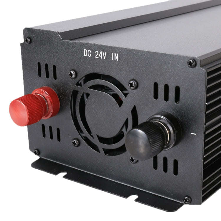 3000W DC 24V to AC 220V Car Multi-functional Sine Wave Power Inverter, Random Color Delivery, 300...