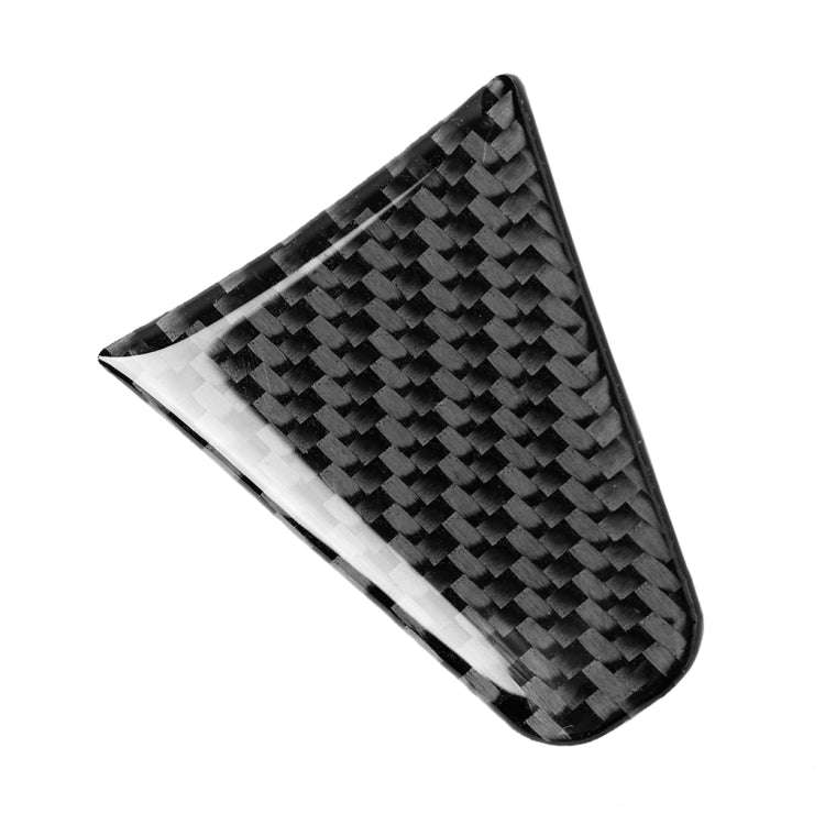 3 in 1 Car Carbon Fiber Steering Wheel Button Decorative Sticker for Honda Fit, Left and Right Dr...