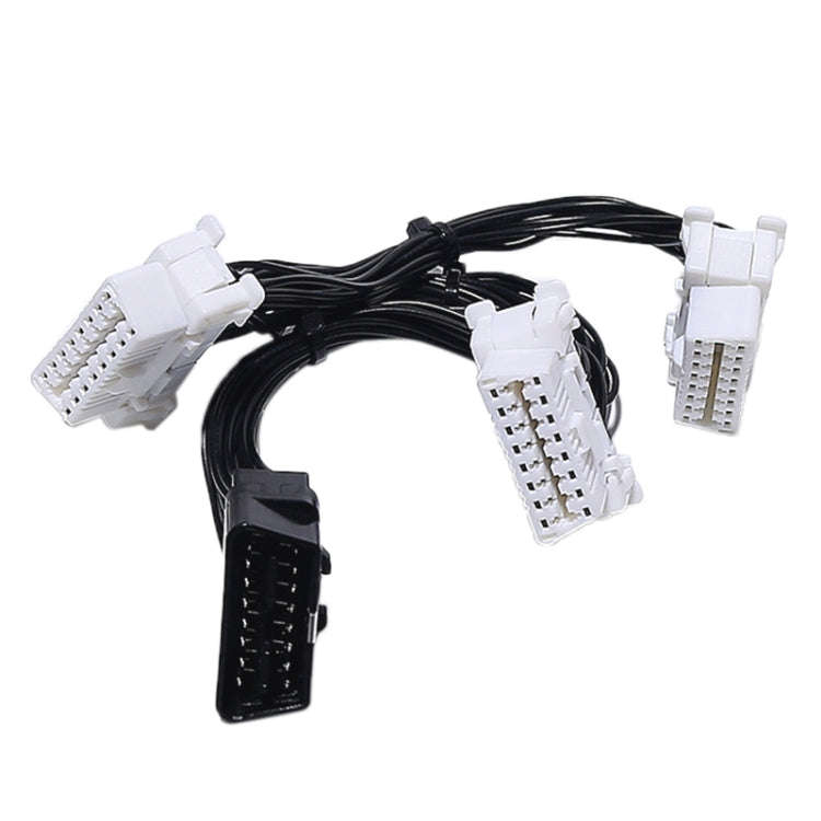 3 in 1 Car OBD Diagnostic Extended Cable OBD2 Cable for Toyota, For Toyota