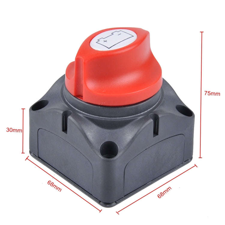 Car Auto RV Marine Boat Battery Selector Isolator Disconnect Rotary Switch Cut, A1771