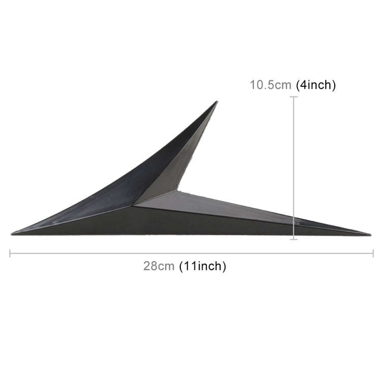 Modified Fender Side Wing Sticker Blade Side Shark Gill Car Body Decorative Sticker for Honda 10t...