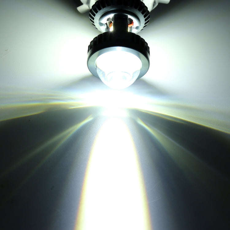 BA20D DC9-18V / 4.7W (H)2.2W(L) / 6000K / 500LM Motorcycle LED Headlight with COB Lamp Beads, BA20D