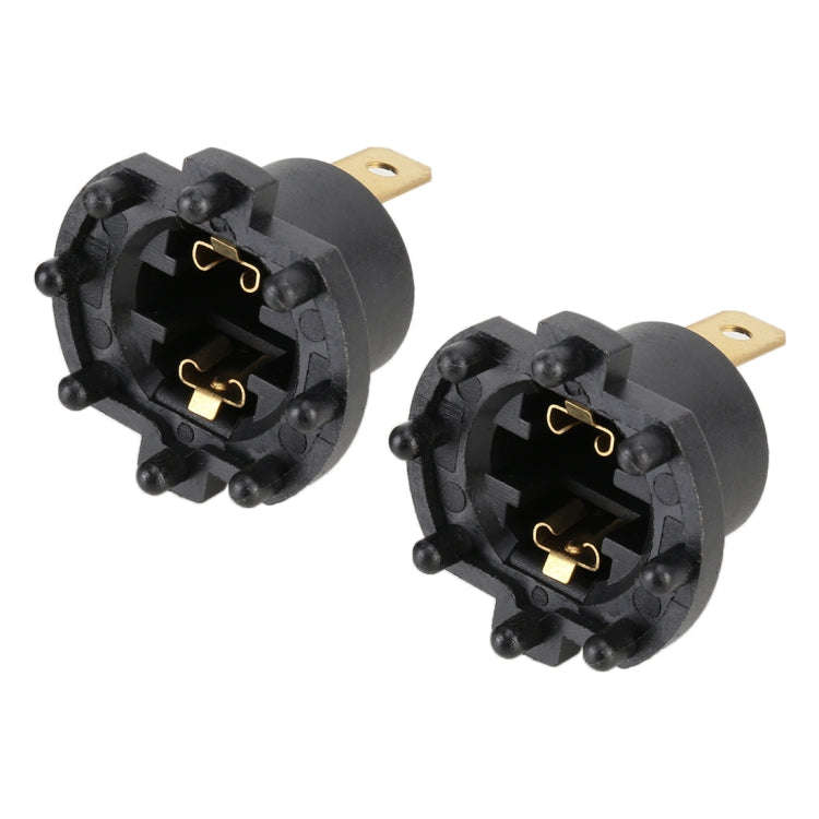 TK-203 1 Pair H7 Halogen Headlight Holder for Mazda 3 5 323 / Kawasaki ER6-F 2002-2005, For Mazda...