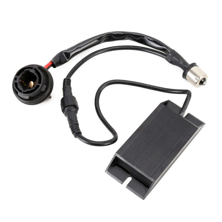 2 PCS 1156 / BAU15S DC12V 50W 6 Ohms Turn Signal / Reversing Light / Brake Light Split Dual Resis...