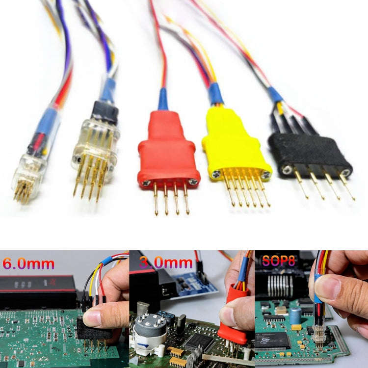 9 in 1 Probes Adapters for Iprog+ and Xprog-m for In-circuit, Probes Adapters