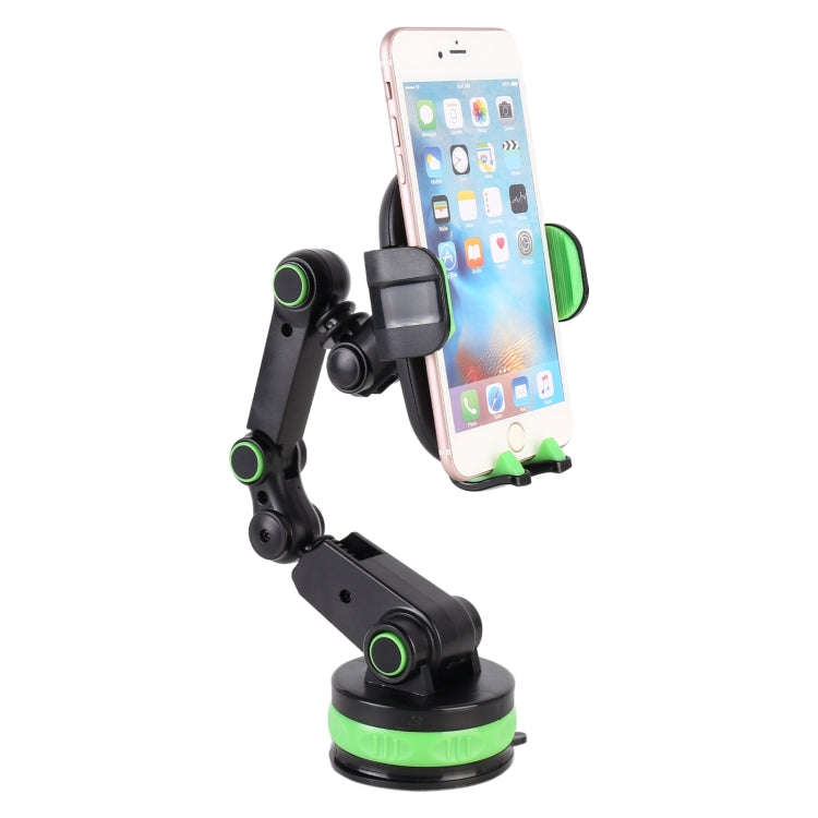 ZP-X0466 Car 360 Degree Rotating Telescopic Folding Round Suction Cup Mobile Phone Holder, ZP-X04...