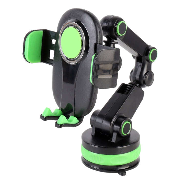 ZP-X0466 Car 360 Degree Rotating Telescopic Folding Round Suction Cup Mobile Phone Holder, ZP-X04...