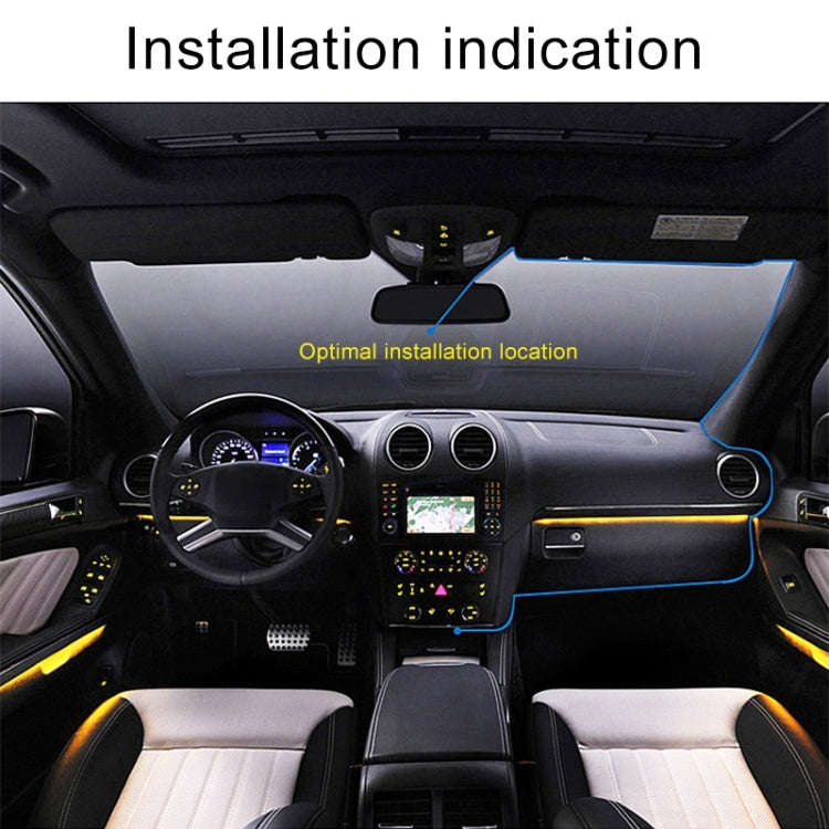 2.2 inch Car 480P Single Recording Shield Driving Recorder DVR Support Parking Monitoring / Loop ...