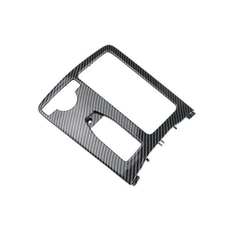Car Carbon Fiber Central Control Storage Box Square Cover 2046800107 for Mercedes-Benz C-Class W2...