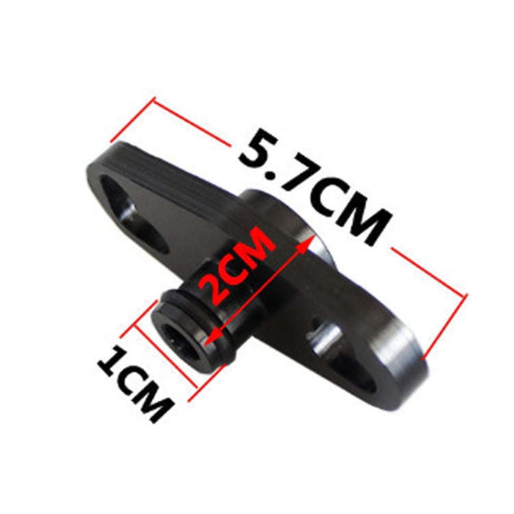 Car Modified Fuel Booster Valve Base Pressure Regulating Valve Connection Seat for Toyota, Small ...