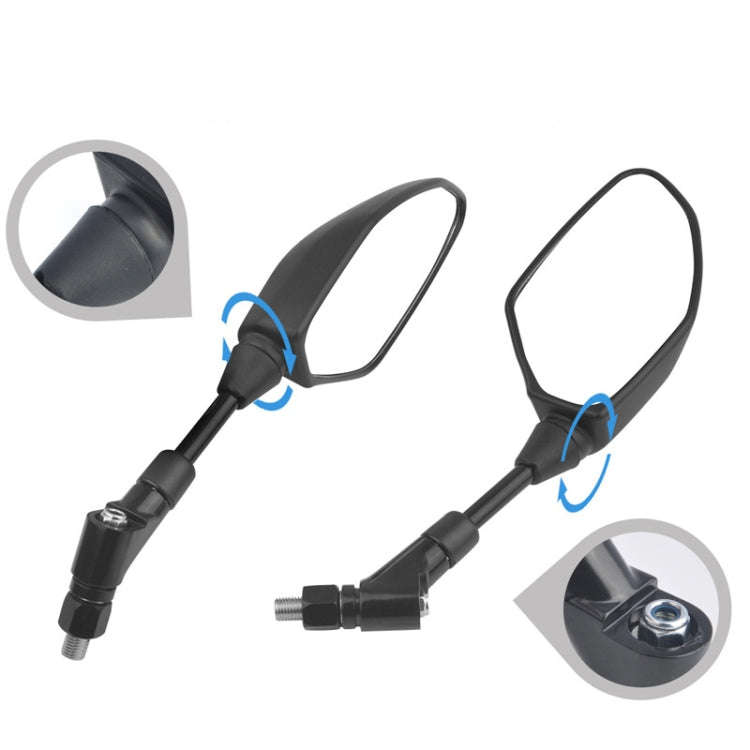 Motorcycle Rearview Mirror Reflective Mirror for MT07/09, MT0709