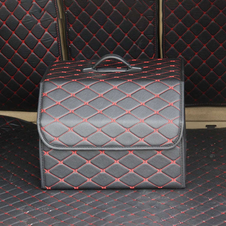 Car Trunk Foldable Storage Box, Rhombic Grid Middle Size: 40 x 32 x 30cm, Rhombic 40 x 32 x 30cm ...