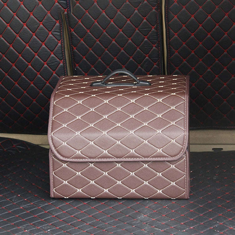 Car Trunk Foldable Storage Box, Rhombic Grid Middle Size: 40 x 32 x 30cm, Rhombic 40 x 32 x 30cm ...