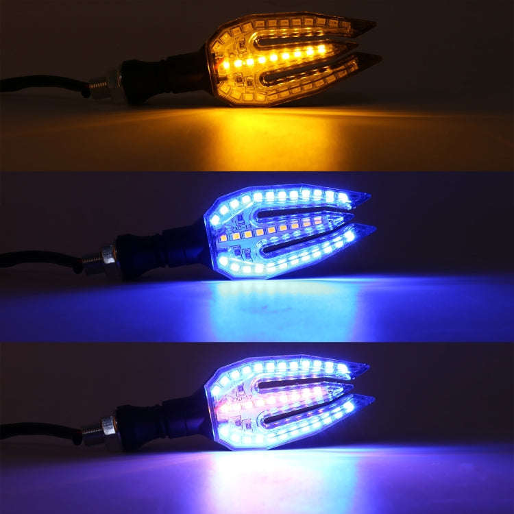 Motorcycle Turn Signal Light DC12V 1W 33LEDs SMD-3528 Lamp Beads