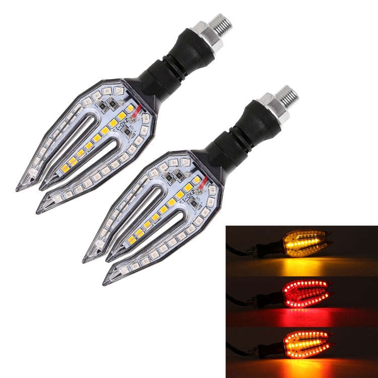 Motorcycle Turn Signal Light DC12V 1W 33LEDs SMD-3528 Lamp Beads