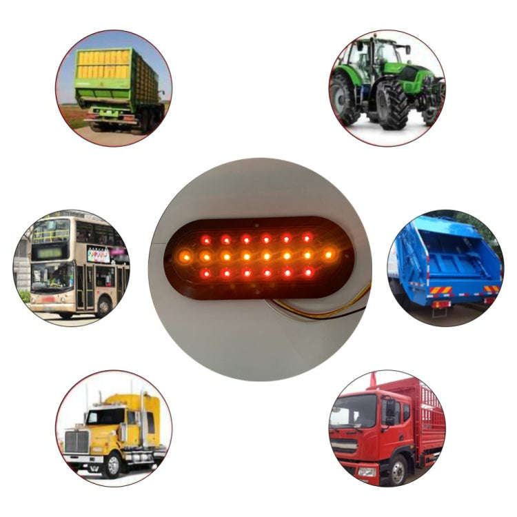 MK-012 20LEDs Dynamic Car Tail Light Signal Lamp Indicator Strobe Flashing Warning Light 12-24V, ...