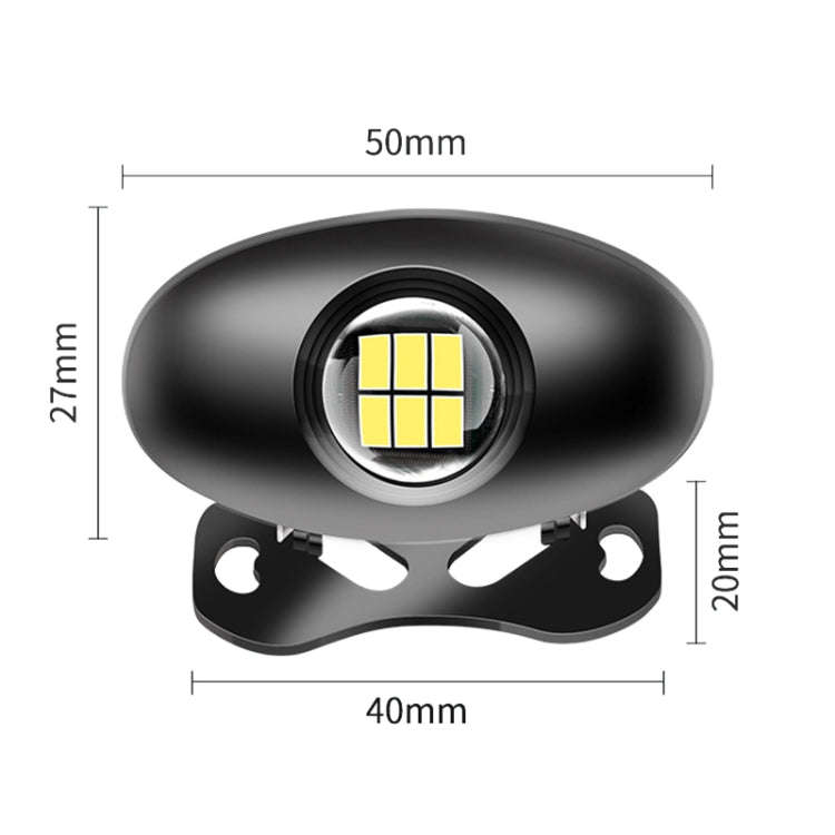 Car Adjustable LED Super Bright Flashing Reversing Light, Flashing (Black), Flashing (Silver)