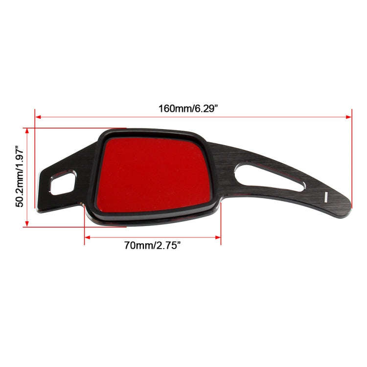 Car Modification Aluminum Paddle Shift Extensions for Audi A3 / S3 2017-2020 Steering Wheel Gear ...