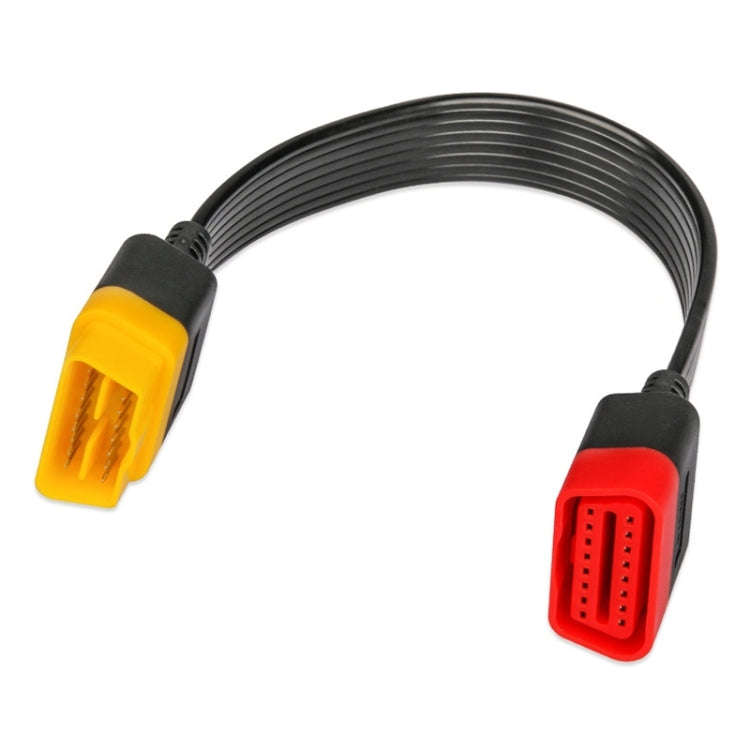 SF62 60cm Car Detector OBD Extension Line Car Computer Conversion Plug Male to Female Adapter Cab...