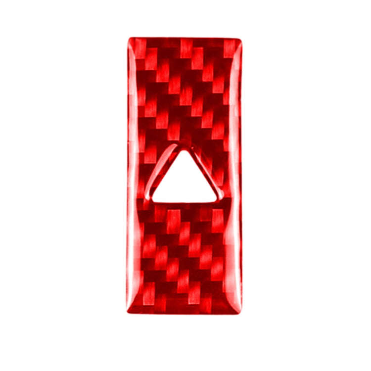 Car Carbon Fiber Warning Light Decorative Sticker for Mazda CX-5 2017-2018, Left and Right Drive,...