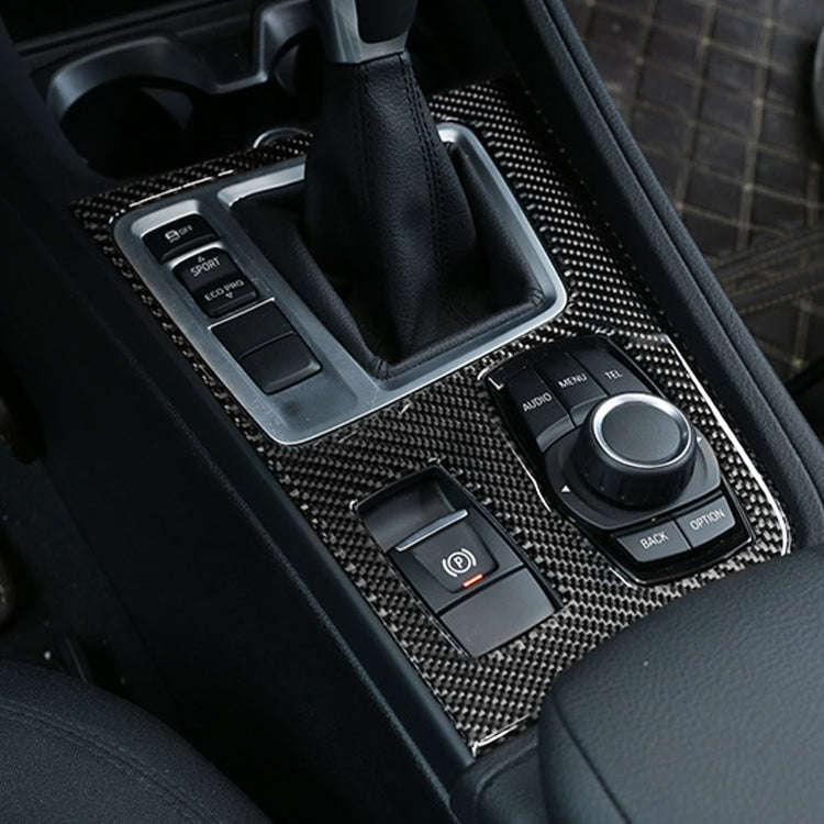 Car Gear Panel Decorative Sticker for BMW F52 1 Series Sedan 2017-2019, Left Drive, Gear Panel