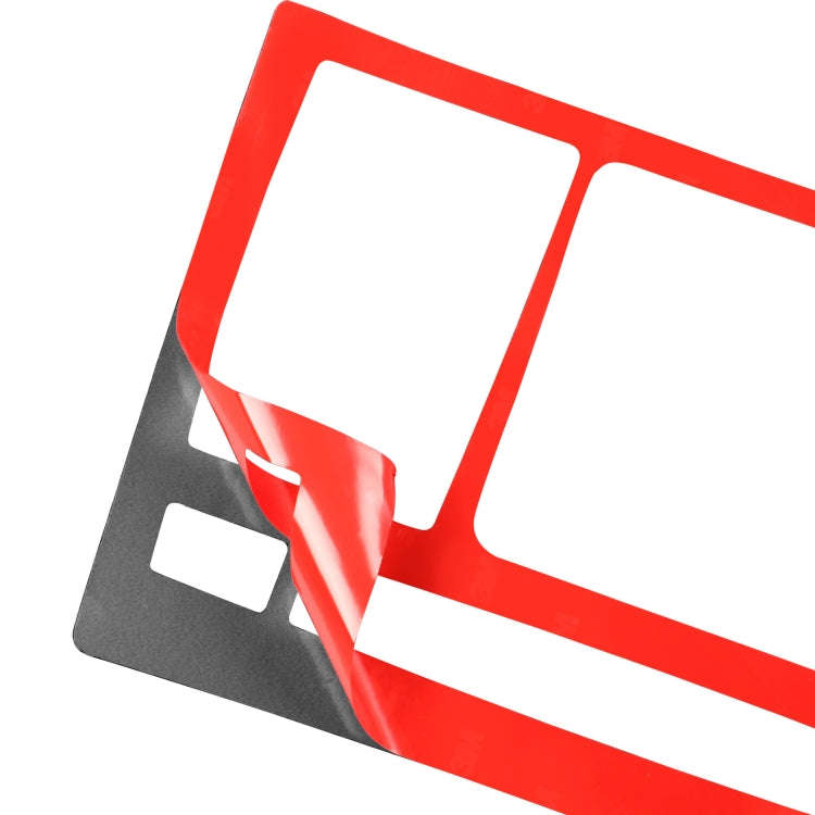 Car Carbon Fiber CD Panel Decorative Sticker for Volvo XC90 2003-2014, Left and Right Drive Unive...