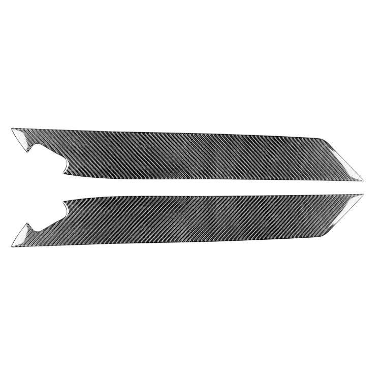 2 in 1 Car Carbon Fiber Door Panel Decorative Sticker for Subaru BRZ / Toyota 86 2017-2019, Left ...