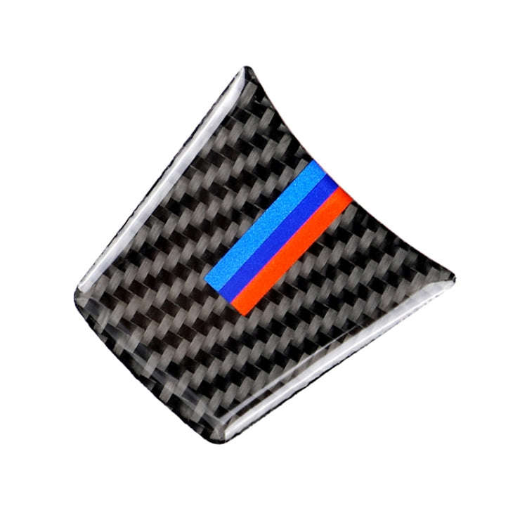Car Carbon Fiber Steering Wheel Three Color Decorative Sticker for BMW Z4 2009-2015, Steering Whe...
