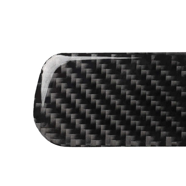 Carbon Fiber Car Central Control Strip Decorative Sticker for Volkswagen Golf 6 2008-2012, Right ...