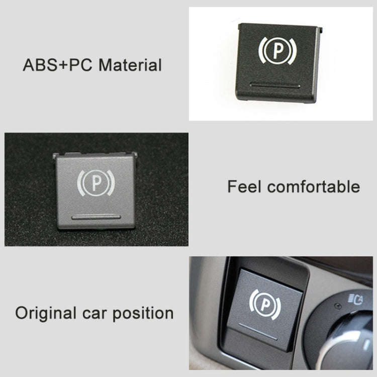 For BMW 7 Series Auto Parking Switch Cover Handbrake P Key Button 6131 6949 933-1, For BMW 7 Series