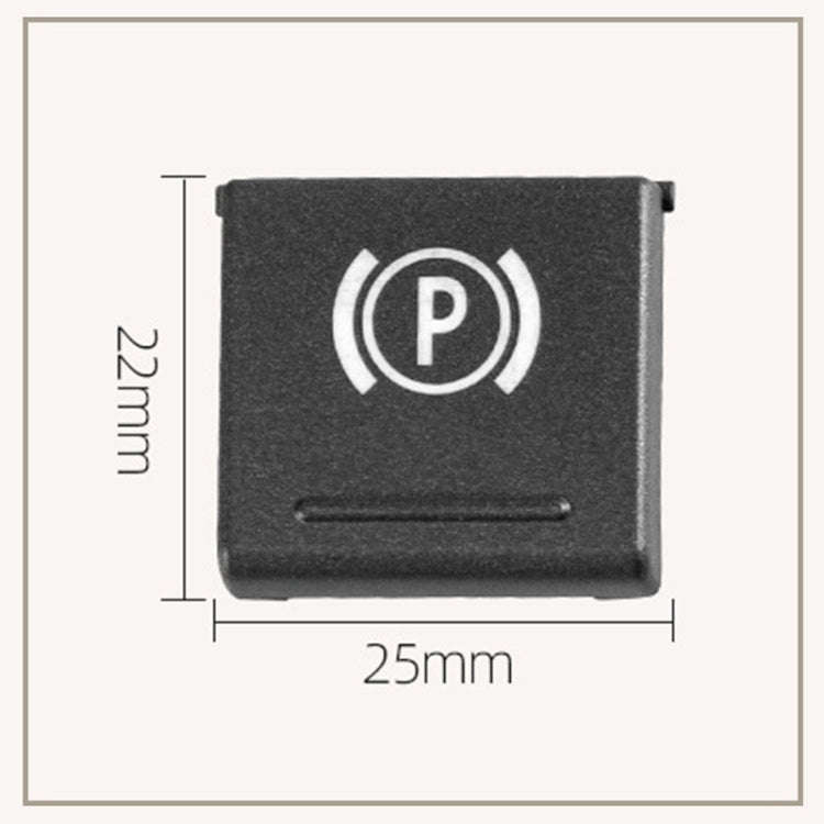 For BMW 7 Series Auto Parking Switch Cover Handbrake P Key Button 6131 6949 933-1, For BMW 7 Series