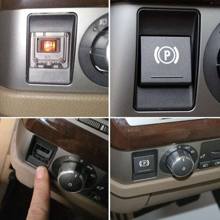 For BMW 7 Series Auto Parking Switch Cover Handbrake P Key Button 6131 6949 933-1, For BMW 7 Series