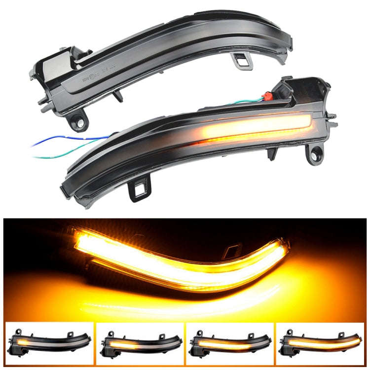 1 Pair For BMW 3 Series F20 Car Dynamic LED Turn Signal Light Rearview Mirror Flasher Water Blink...