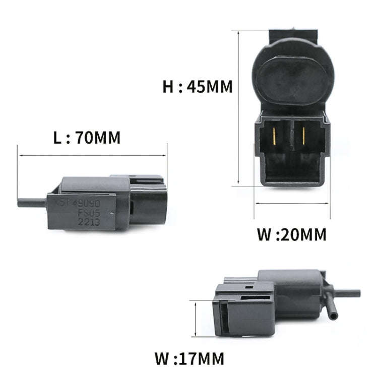 Car VSV EGR Vacuum Switch Purge Valve Solenoid Kl01-18-741 for Mazda, For Mazda