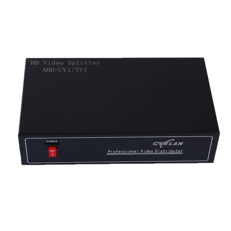 Coaxial AHD / CVI / TVI 4 into 8 Video Signal Splitter, 4 into 8
