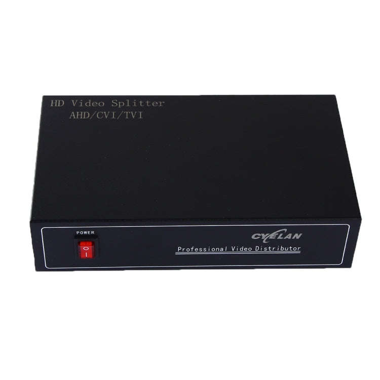 Coaxial AHD / CVI / TVI 4 into 8 Video Signal Splitter, 4 into 8