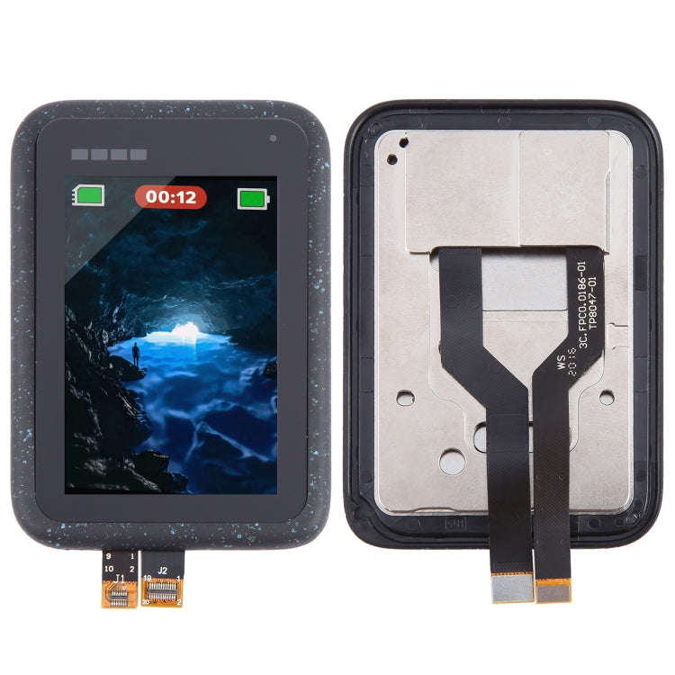 For GoPro Hero12 Black Original LCD Screen Digitizer Full Assembly With Frame, For GoPro Hero12 B...