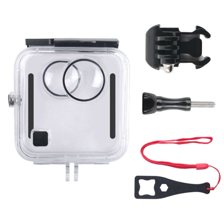 40m Waterproof Housing Protective Case  for GoPro Fusion, with Buckle Basic Mount & Screw & Wrenc...