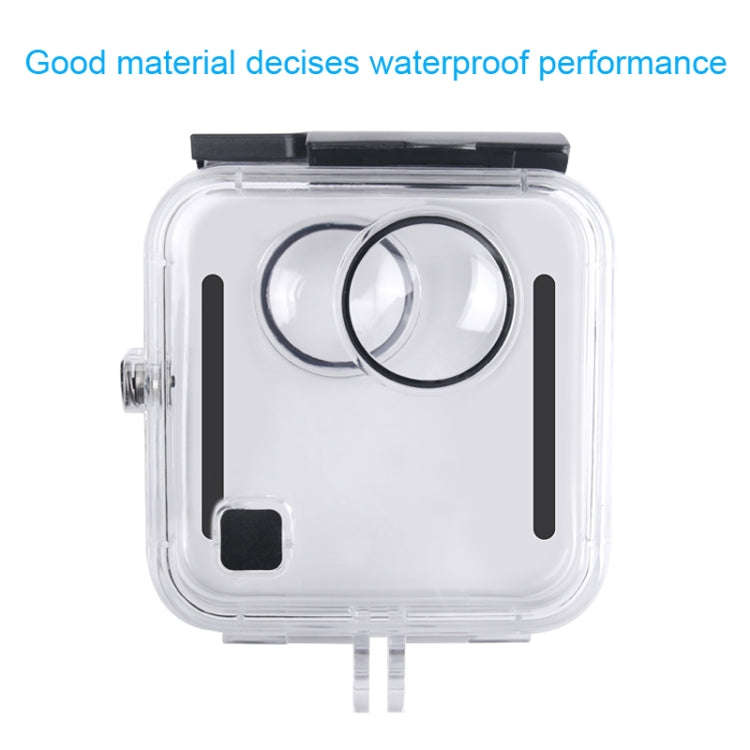 40m Waterproof Housing Protective Case  for GoPro Fusion, with Buckle Basic Mount & Screw & Wrenc...