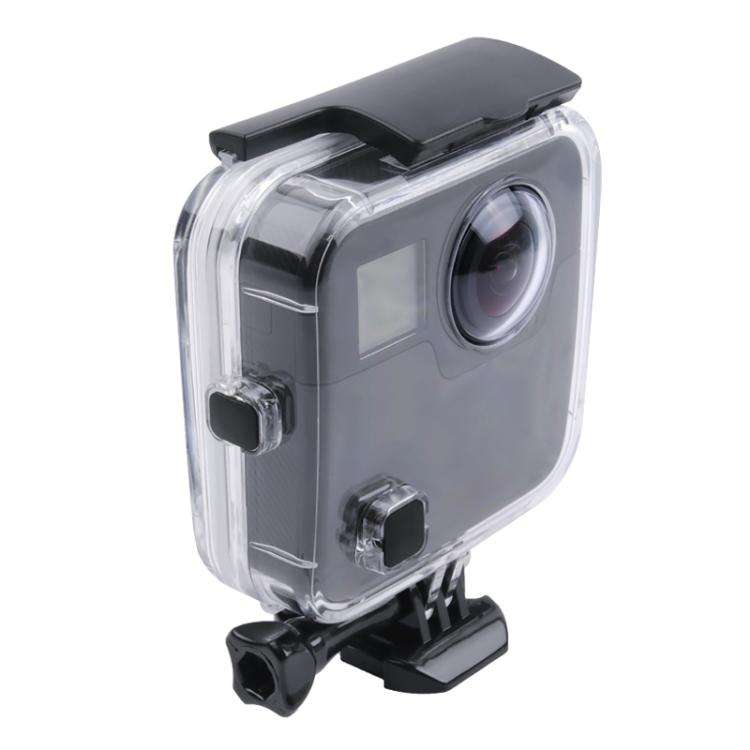 40m Waterproof Housing Protective Case  for GoPro Fusion, with Buckle Basic Mount & Screw & Wrenc...