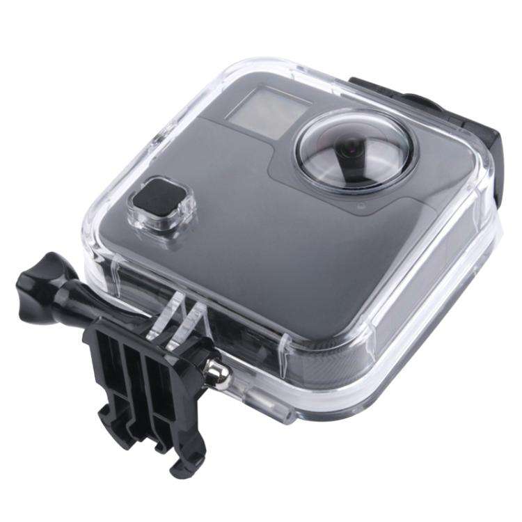 40m Waterproof Housing Protective Case  for GoPro Fusion, with Buckle Basic Mount & Screw & Wrenc...