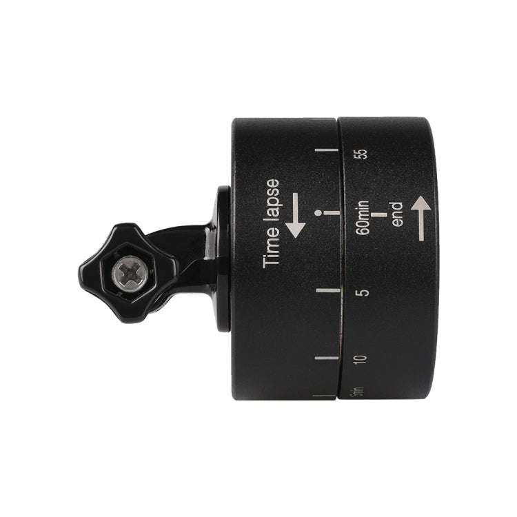 360 Degree Auto Rotation 60 Minutes Time Lapse Stabilizer Tripod Head Adapter for GoPro, 60 Minutes