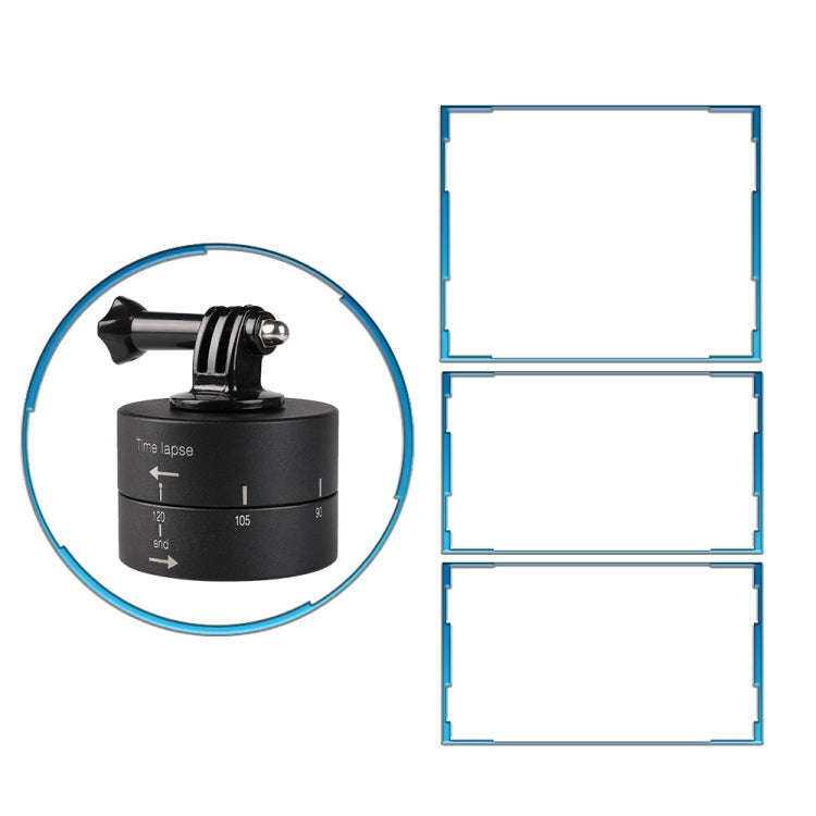120min Auto Rotation Camera Mount for GoPro, 120 Minutes