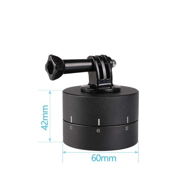 120min Auto Rotation Camera Mount for GoPro, 120 Minutes