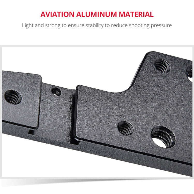YELANGU C9-A YLG0911A Handle Video Camera Cage Stabilizer for DJI BMPCC 4K, C9-A