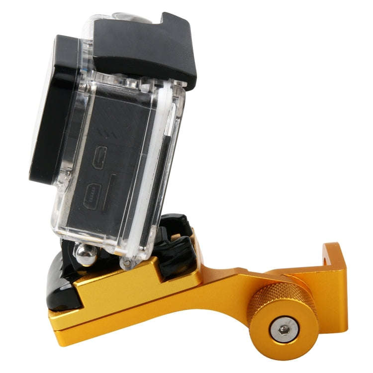 Motorcycle Rearview Mirror CNC Aluminum Alloy Stent Fixed Bracket Holder for GoPro, Insta360, DJI...