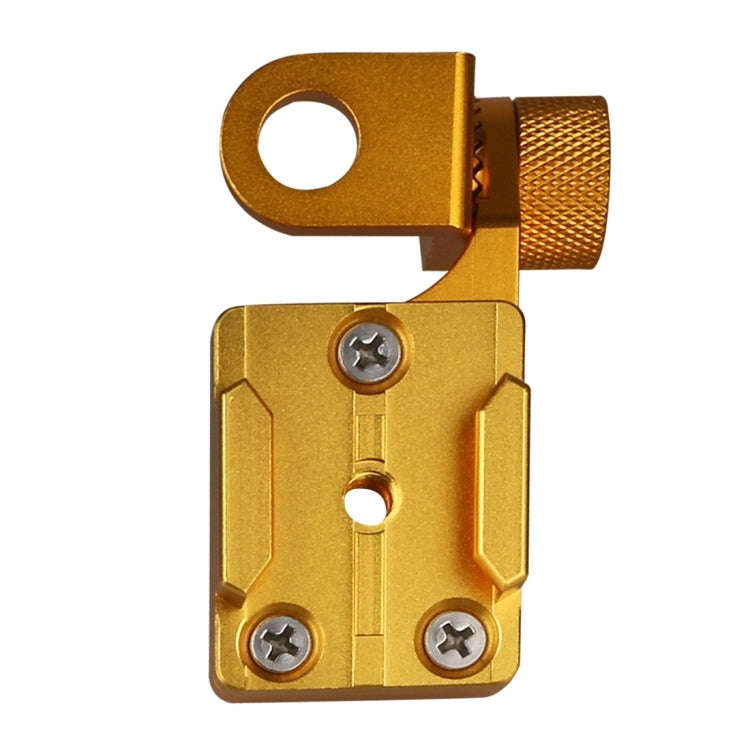 Motorcycle Rearview Mirror CNC Aluminum Alloy Stent Fixed Bracket Holder for GoPro, Insta360, DJI...