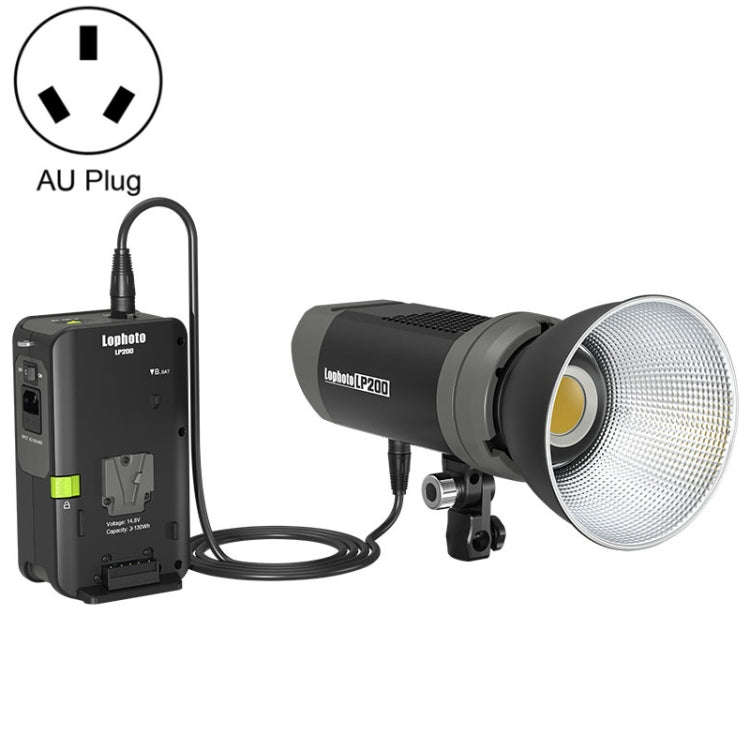 Lophoto LP-200 200W Continuous Light LED Studio Video Fill Light, LP-200