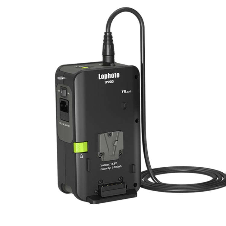Lophoto LP-200 200W Continuous Light LED Studio Video Fill Light, LP-200